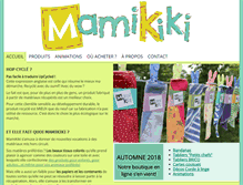 Tablet Screenshot of mamikiki.com
